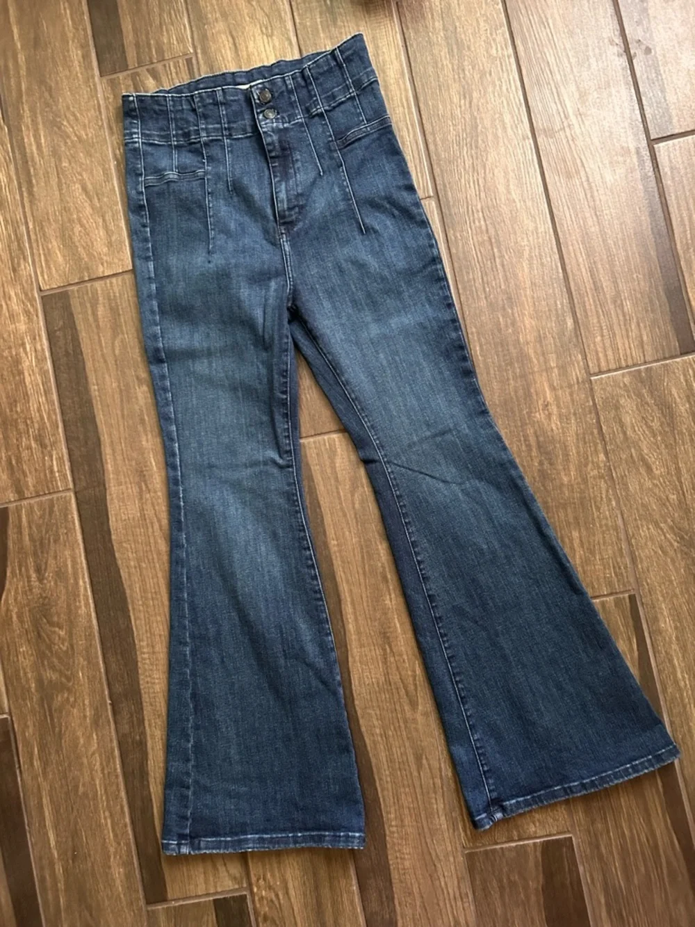Free People We the Free Jayde High Rise Flare Jeans Sz 32S